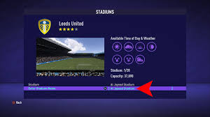 Leeds united players' fifa 21 stats, in full. Swipe To See How To Get Elland Road In Fifa21 Career Mode Pc Console More In Comments Fifa