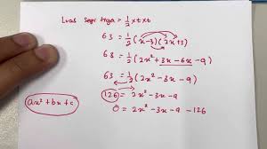 Penyelesaian Soalan Persamaan Kuadratik Kbat Matematik Ting 4 Youtube