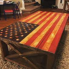 Maybe you would like to learn more about one of these? American Flag Rustic X Table Ana White