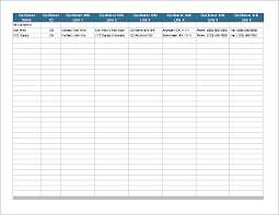 4 creating and using your customer list template. Customer List Template For Excel