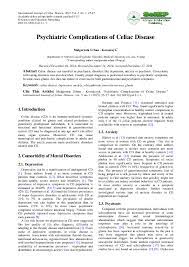 Pdf Psychiatric Complications Of Celiac Disease International Journal Of Celiac Disease And Malgorzata Urban Kowalczyk Academia Edu
