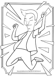 These alphabet coloring sheets will help little ones identify uppercase and lowercase versions of each letter. Bob S Burgers Coloring Sheets Inspired By Gene Louise And Tina