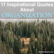 11 Inspirational Quotes About Organization The Order Expert