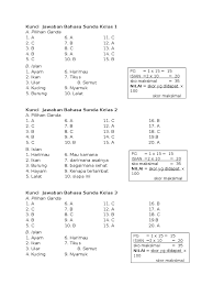 Materi bahasa indonesia yang akan kami bagikan merupakan materi berdasarkan kurikulum 2013 hasil revisi terbaru 2017 dalam bentuk pdf. Kunci Jawaban Buku Paket Bahasa Sunda Kelas 7 Kurikulum 2013