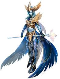 Avatar Of Dwayna Characters Art Guild Wars Nightfall Figuren Konzept Guild Wars Charakter Kunst
