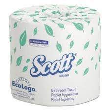 Scott 1100 toilet roll tissue is safe for use with most septic and sewage systems. Scott Standard Roll Bathroom Tissue 2 Ply 550 Sheets Roll 20 Rolls Carton Sam S Club