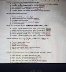Solved 1 Which Of The Following Evolution Definition Is Chegg Com