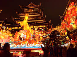 Shanghai Yu Gardens Decorated For Chinese New Year Chinese New Year Lunar New Newyear