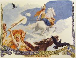 Walkyrien By Emil Doepler Mythologie Nordique Illustrations Personnages Fantastiques