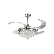 Moderne Pendelleuchte Ventilator Kristall Led Chrom Im Wohnzimmer Pendelleuchte Modern Pendelleuchte Ventilator Mit Licht