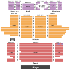 Cascade Theater Redding Ca Seating Chart Delaware State Fair