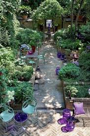 Have Your Own Enchanting Garden Where You Can Catch Up With Friends Featuring Masters Chair Small Backyard Landscaping Patio Garden Diy Backyard Landscaping