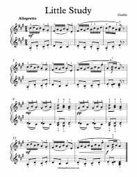 Free Piano Sheet Music Little Study Cornelius Gurlitt Enjoy Piano Sheet Music Free Piano Sheet Music Piano Music