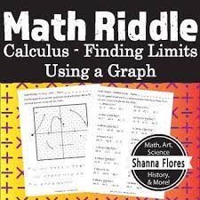 Show help ↓↓ examples ↓↓. Math Riddle Calculus Using A Graph To Find Limits Fun Math Math Riddles Fun Math Math