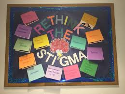 Rethink The Stigma Reslife Ra Life Inclusiveness Bulletin Board Health Bulletin Boards Ra Bulletin Boards Ra Ideas
