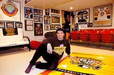 Pittsburgh steelers three rivers stadium autograph seat myron cope coa picture. Pittsburgh Sports Fans Color Black And Gold Game Rooms For Their Teams Pittsburgh Post Gazette