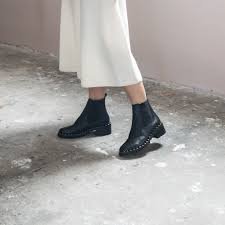 Zwarte Nubikk Chelsea Boots Djuna Fringe Omoda Chelsea Boot Laarzen Chelsea