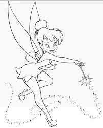 Tinker Tinkerbell Coloring Pages Disney Coloring Pages Fairy Coloring Pages