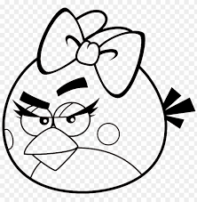 These will make art and coloring a child's play in real words. Girl Angry Birds Coloring Pages Png Image With Transparent Background Toppng