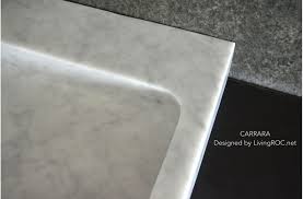 Want to buy best bathroom marble sinks? 700mm White Marble Bathroom Trough Sink Carrara