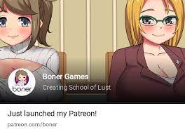 Boner Games | Creating School of Lust | Patreon