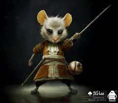 The mouse first appears swimming in the pool of tears along with other animals and birds as it passes by alice. The Dormouse Alice In Wonderland Wiki Fandom