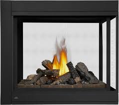 It features various firebox/burner options including a log and linear glass burner or a designer fire cradle with topaz glass embers. Napoleon Bhd4pn Ascent Multi View Series Direct Vent Natural Gas Fireplace Appliances Connection