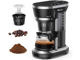 Maybe you would like to learn more about one of these? Single Serve Coffee Maker Sboly Grind And Brew Automatic Coffee Machine Single Cup Coffee Maker With Coffee Grinder Built In A 12oz Glass Coffee Pot Newegg Com