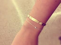 Brown Multi Dot Dog Party Hat Love Bracelets Cartier Love Bangle Single Diamond Bracelet