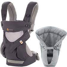 Ergo Baby Bc360pbkgr1 360 Carrier With Infant Insert Carbon Grey Gtin Ean Upc 45625038953 Cadastro De Produto Com Tributacao E Ncm Cosmos