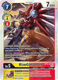 RizeGreymon - Across Time - Digimon Card Game