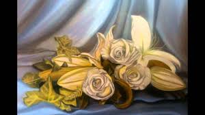 Oil painting flowers for beginners. Flower Oil Paintings How To Paint Flowers