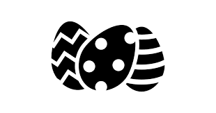 Three Easter Eggs Free Vector Icons Designed By Freepik Vector Icon Design Vector Free Icon Design