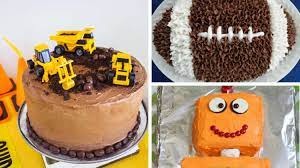 Simply cut the cake into long pieces for the 7 shape. 14 Awesome Birthday Cake Ideas For Boys Crazy Laura