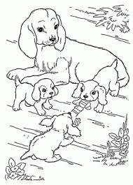 Mother Dog And Puppies Coloring Page For Kids Animal Coloring Pages Printables Free Puppy Coloring Pages Farm Animal Coloring Pages Dog Coloring Page