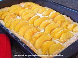 Quick German Plum Cake Recipe Made Just Like Oma Recipe Plum Recipes Recipes Peach Cake Recipes