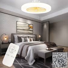 In many cases, the light bulbs are below the blades of the fan, but in some cases, the light can be above the blades. Remote Control Silent Ceiling Fan With Light 58cm Phone App Smart Fans Lamp 2 4g Launch Wireless Good Sleep 110v 220v Ceiling Fans Aliexpress