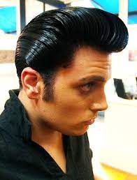 The Elvis Look Greaser Hair Mens Rockabilly Hairstyles Rockabilly Hair