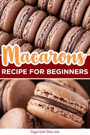 Chewy Chocolate Macaron Recipe Recipe Macaron Recipe Chocolate Macaron Recipe French Macaroon Recipes