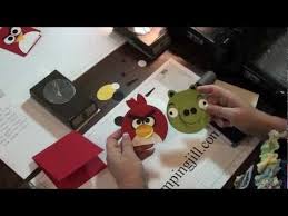 Stampinjill Angry Birds Card Cards Kids Birthday Cards Bird Cards