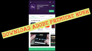 Premiere rush > xiaomi redmi note 7; Adobe Premiere Rush How To Download Mi Creation Youtube