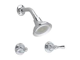 Now, shower faucets either have a thermostatic mixing valve or don't have one. American Standard 7221 732 002 Hampton 2 Handle Shower Faucet Newegg Com
