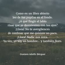 Poemas Gustavo Adolfo Becquer 10 Letras De Poemas Poemas Romanticos Becquer Poemas