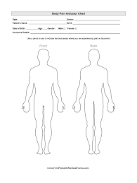 Female diagram of organs in female body human body diagramjpg. Female Body Pain Indicator Chart Fill Online Printable Fillable Blank Pdffiller