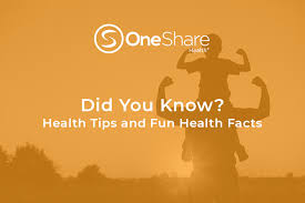 Your health is more important than anything else. Did You Know Health Tips Oneshare Health Blog