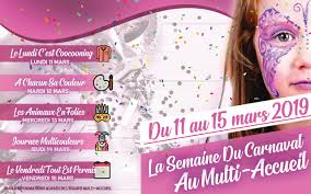 Le centre est habilité par la direction départementale de la cohésion sociale (ddcs), la caisse d'allocations les temps forts. La Semaine Du Carnaval Du Multi Accueil Centre Social Et Culturel De L Arbrisseau