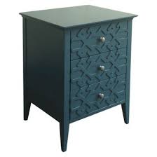 This stylish accent table can be used as a side table or end table and features modern iron hardware. Threshold Windham One Door Accent Cabinet In 2021 Accent Table Teal Accent Table Wood Accent Table