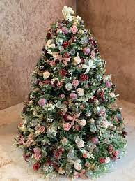 Artisan Miniature Dollhouse Most Beautiful Christmas Tree 1000s Crystals Lights Beautiful Christmas Trees Beautiful Christmas Dollhouse Christmas