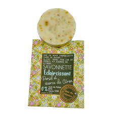 On sent qu'il y a une âme, jamais ressenti ça. Savonnette Eco Friendly Eclaircissant Persil Ecorce De Citron