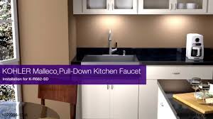 malleco pull down kitchen faucet